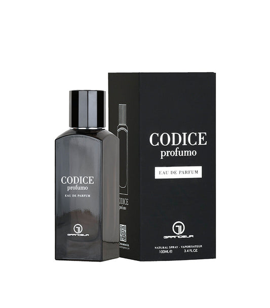 GRANDEUR Codice Parfumo Men's Eau de Parfum 100ml - Leather Tobacco Bergamot