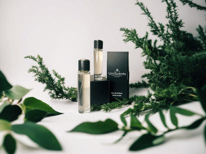 Hair Perfume with Jojoba Oil 1oz - Long-Lasting Sandalwood & Amber Fragrance