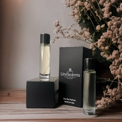 Hair Perfume with Jojoba Oil 1oz - Long-Lasting Sandalwood & Amber Fragrance