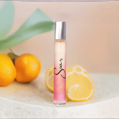 Soar Rollerball Perfume 10ml - Women's Citrus Musk Fragrance | Vegan & Cruelty-Free